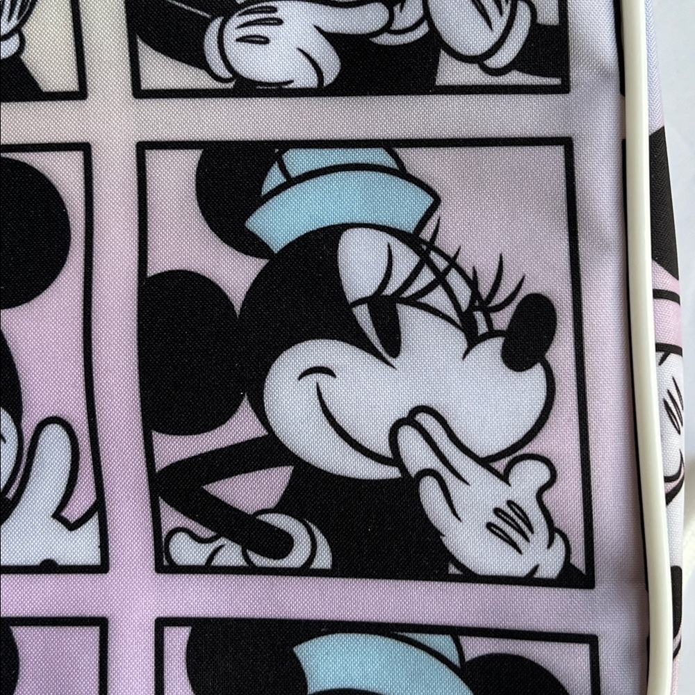Disney Minnie Mouse Insulated Lunch Tote Cartoon Strip NWT - Picture 10 of 13